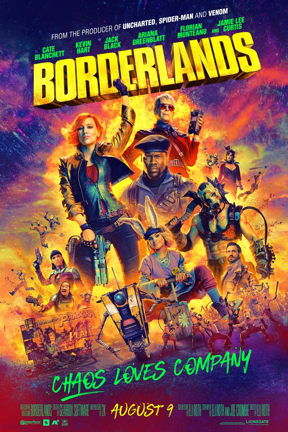 L'affiche du film Borderlands