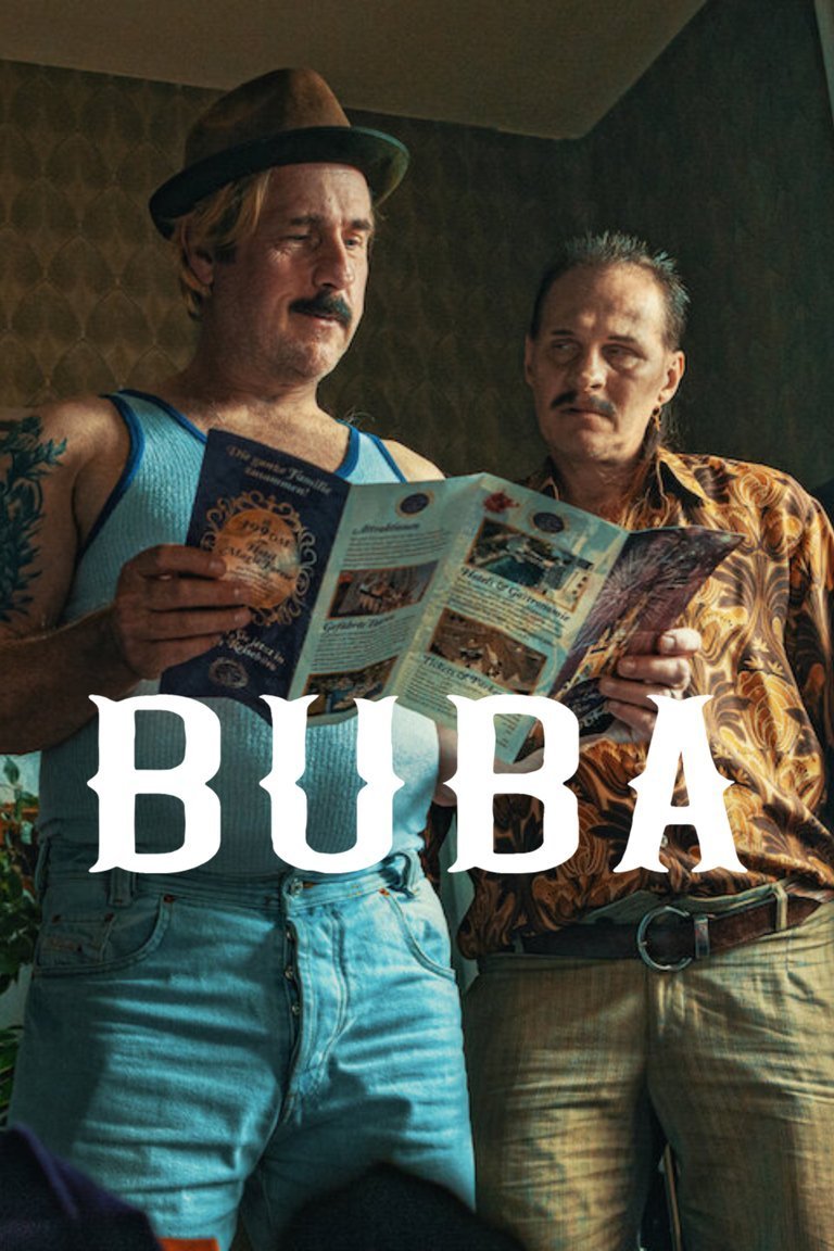German poster of the movie Buba