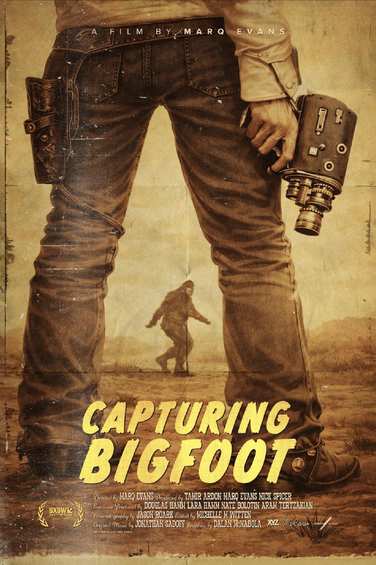 L'affiche du film Capturing Bigfoot [2026]