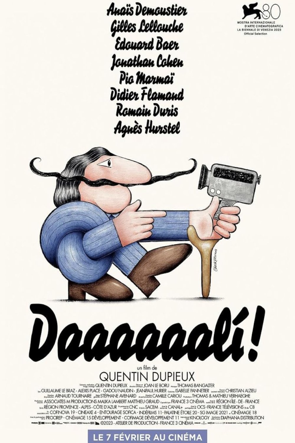 L'affiche du film Daaaaaali!