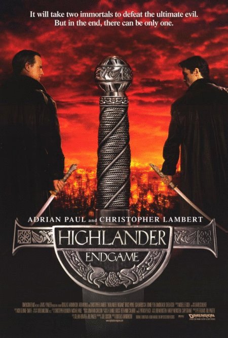 L'affiche du film Highlander: Endgame