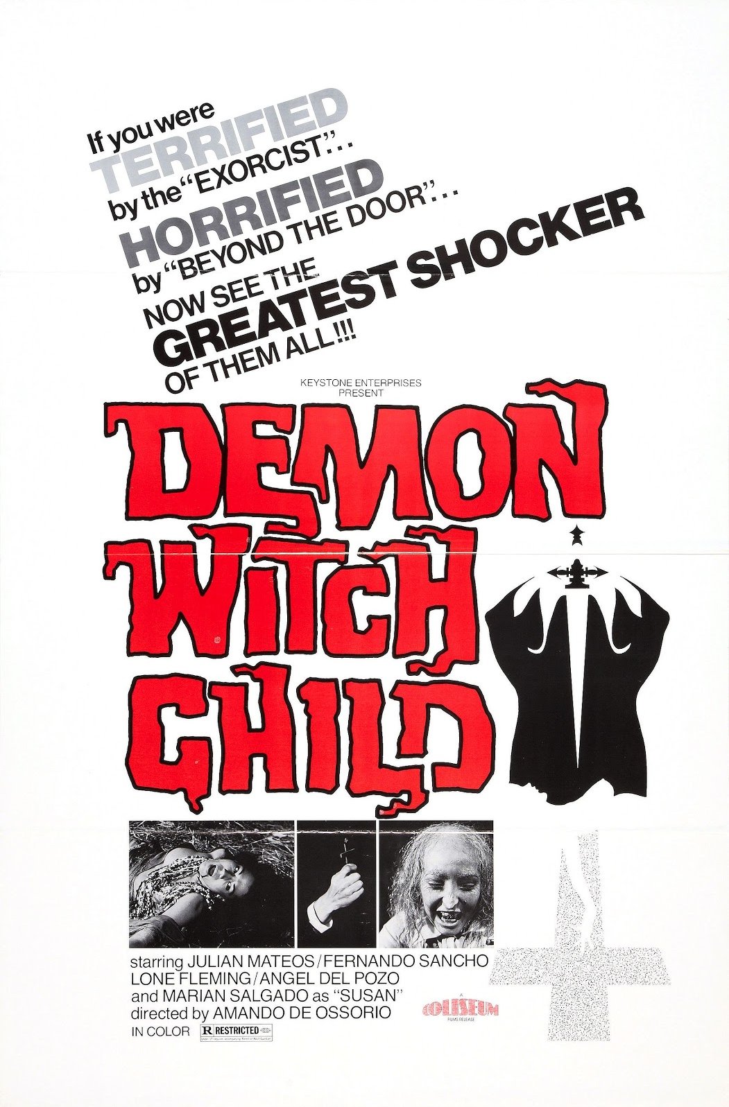 L'affiche du film La endemoniada [1975]