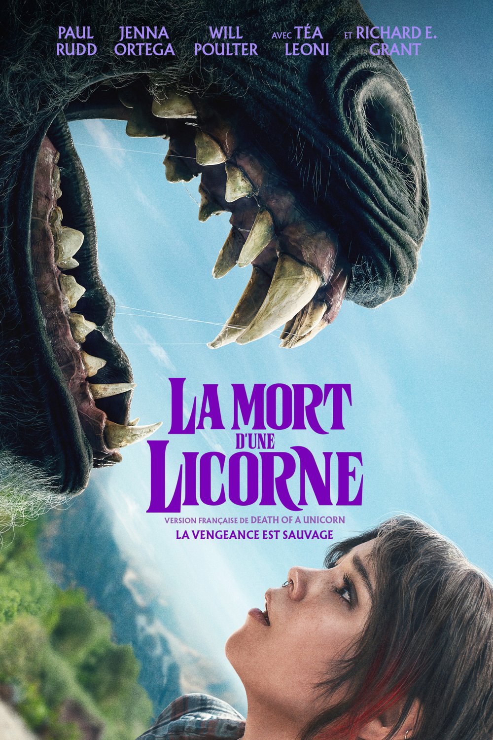 L'affiche du film La mort d'une licorne