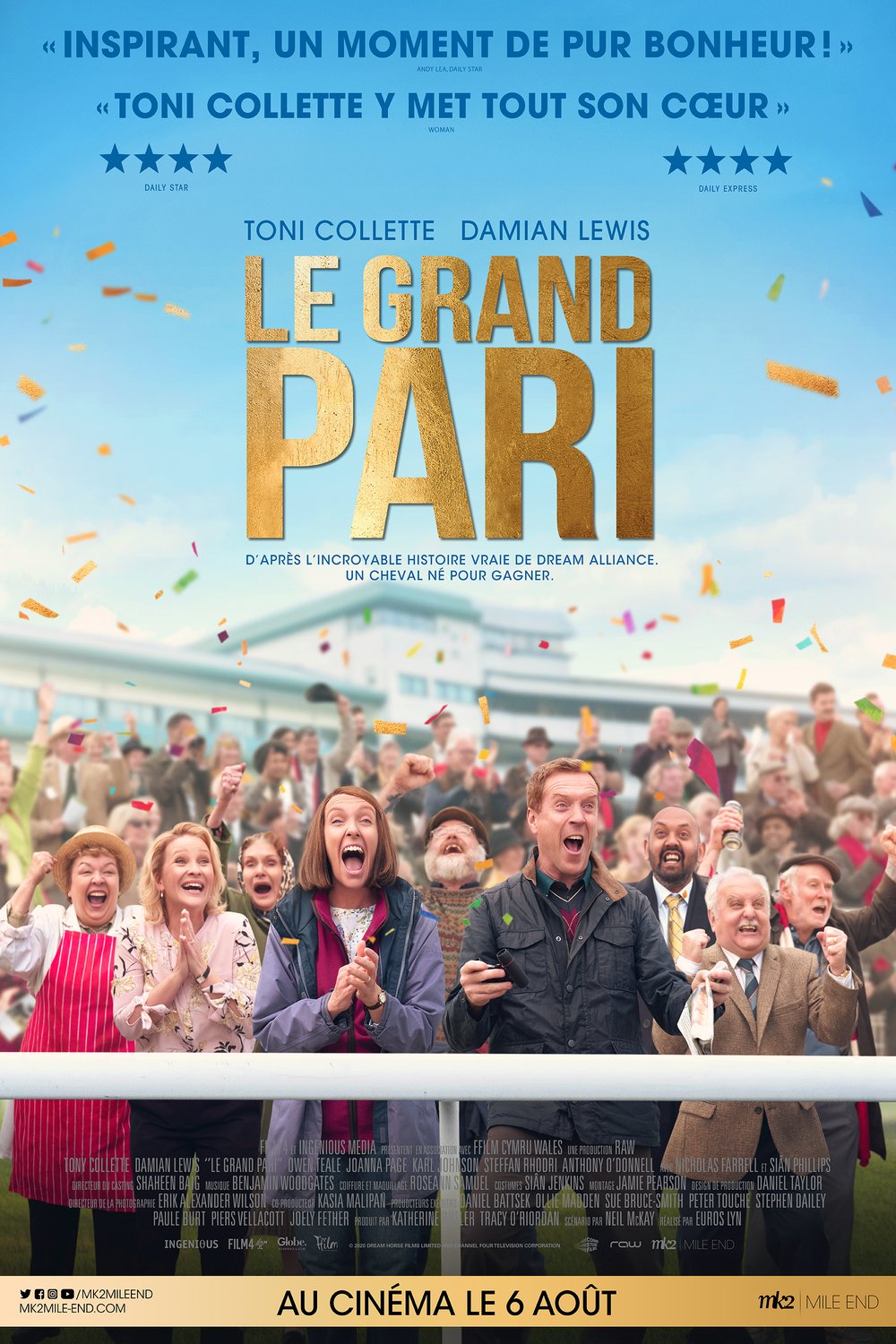 L'affiche du film Le grand pari [2020]