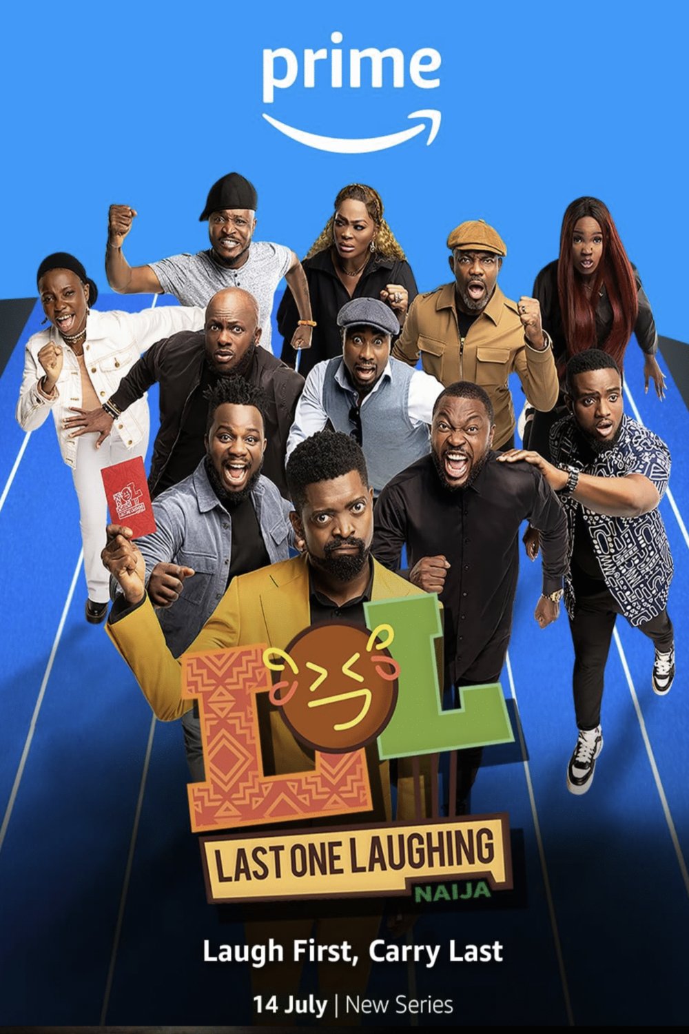L'affiche du film LOL: Last One Laughing Naija [2023]
