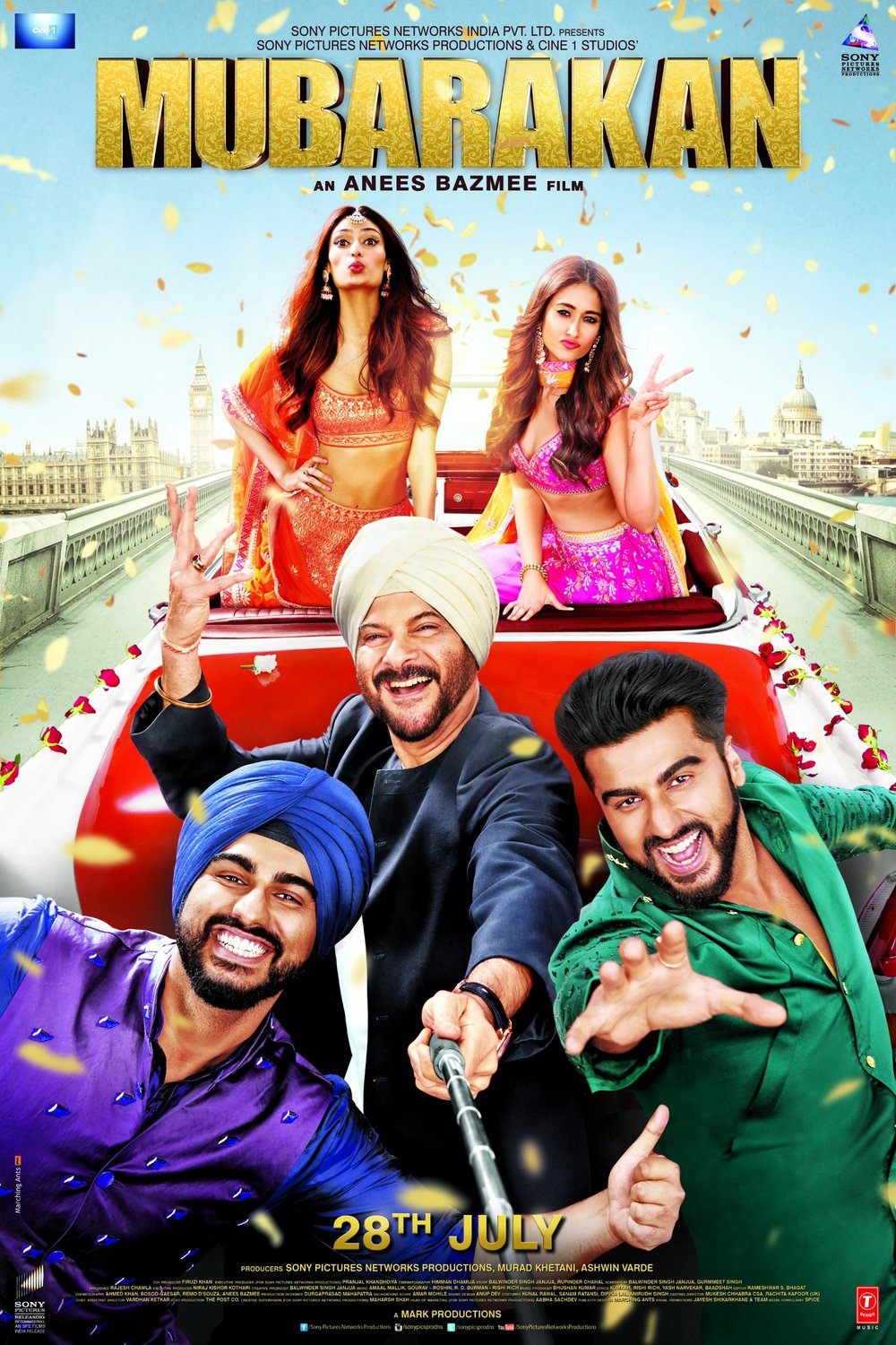 L'affiche du film Mubarakan [2017]