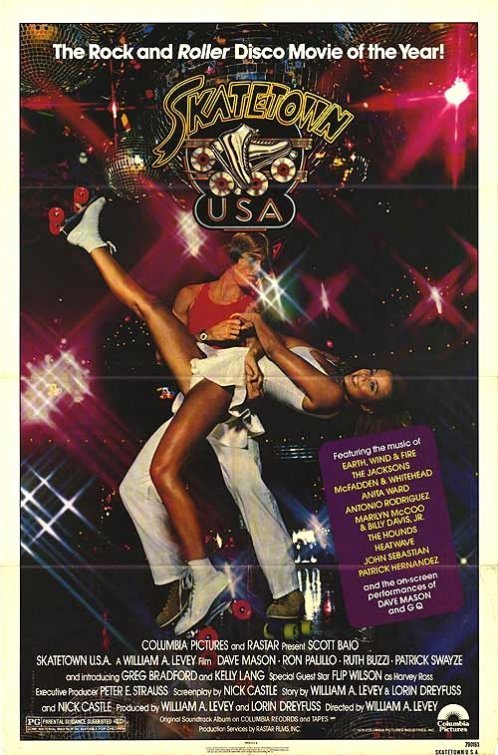 L'affiche du film Skatetown, U.S.A.