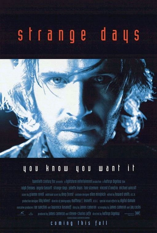 L'affiche du film Strange Days
