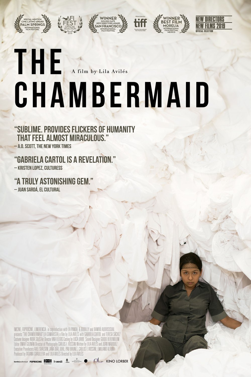 L'affiche du film The Chambermaid