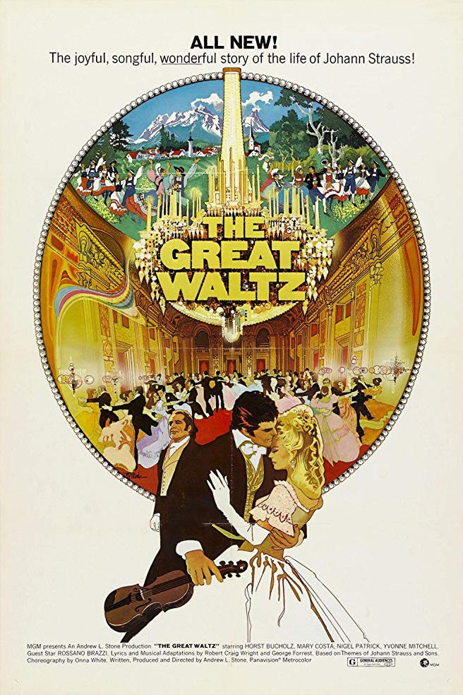 L'affiche du film The Great Waltz