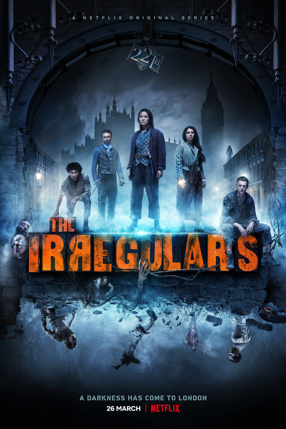L'affiche du film The Irregulars
