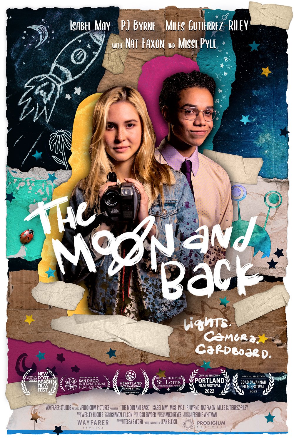 L'affiche du film The Moon and Back