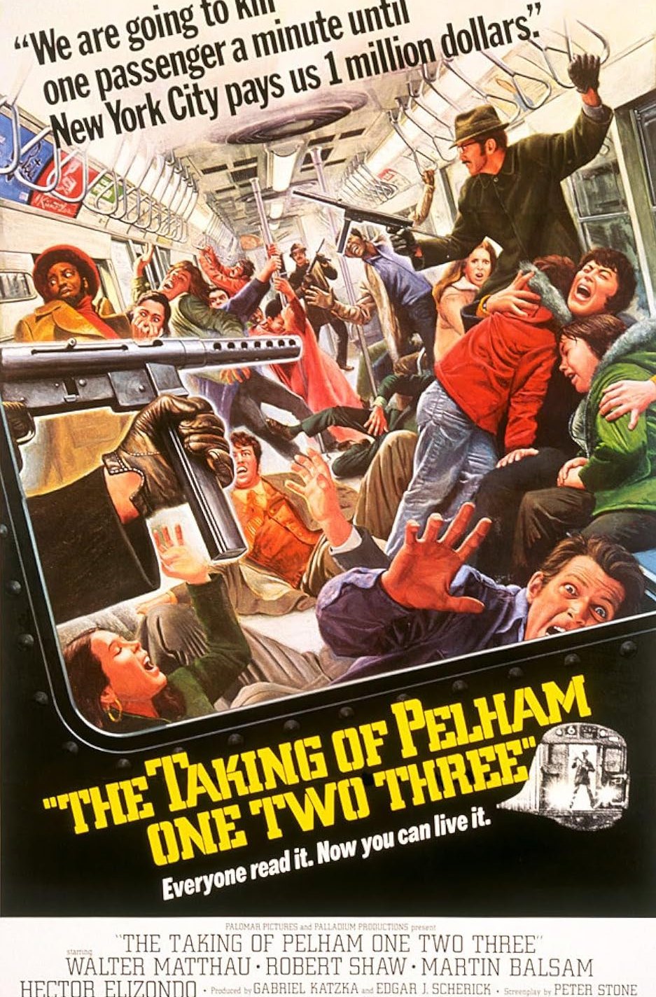 Poster of the movie The Taking of Pelham One Two Three