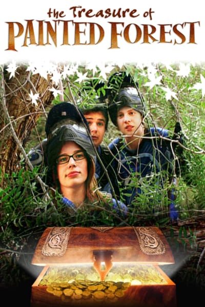 L'affiche du film The Treasure of Painted Forest