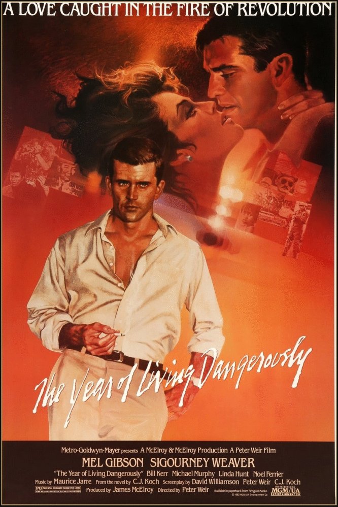 L'affiche du film The Year of Living Dangerously