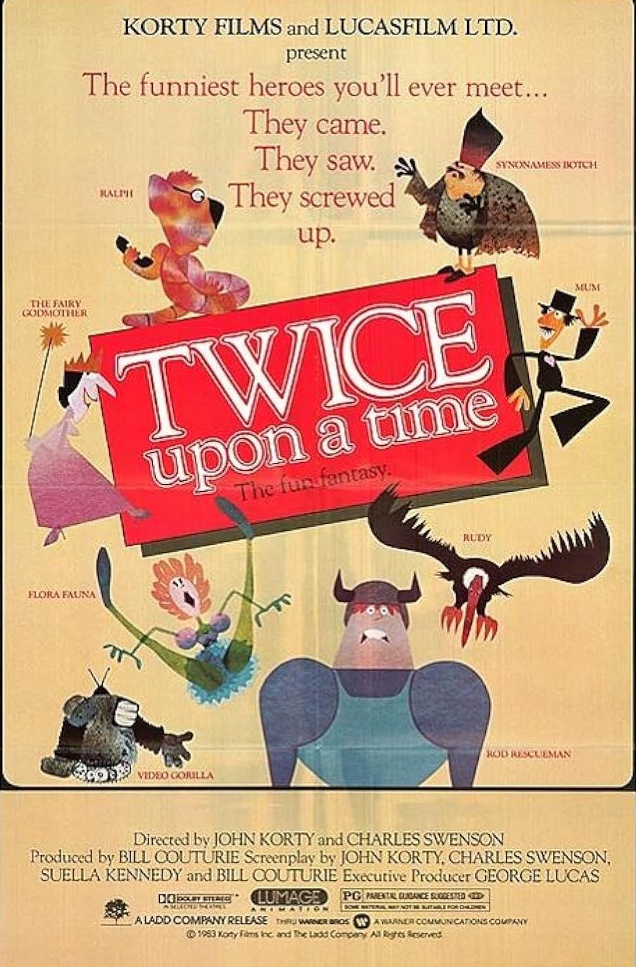 Poster of the movie Twice Upon a Time [1983]