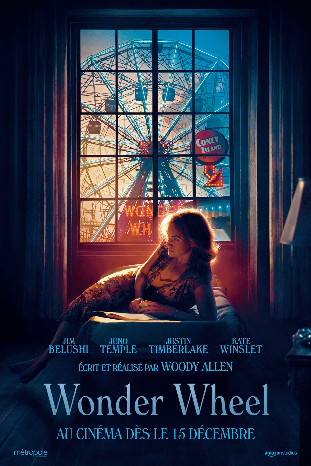 L'affiche du film Wonder Wheel v.f.
