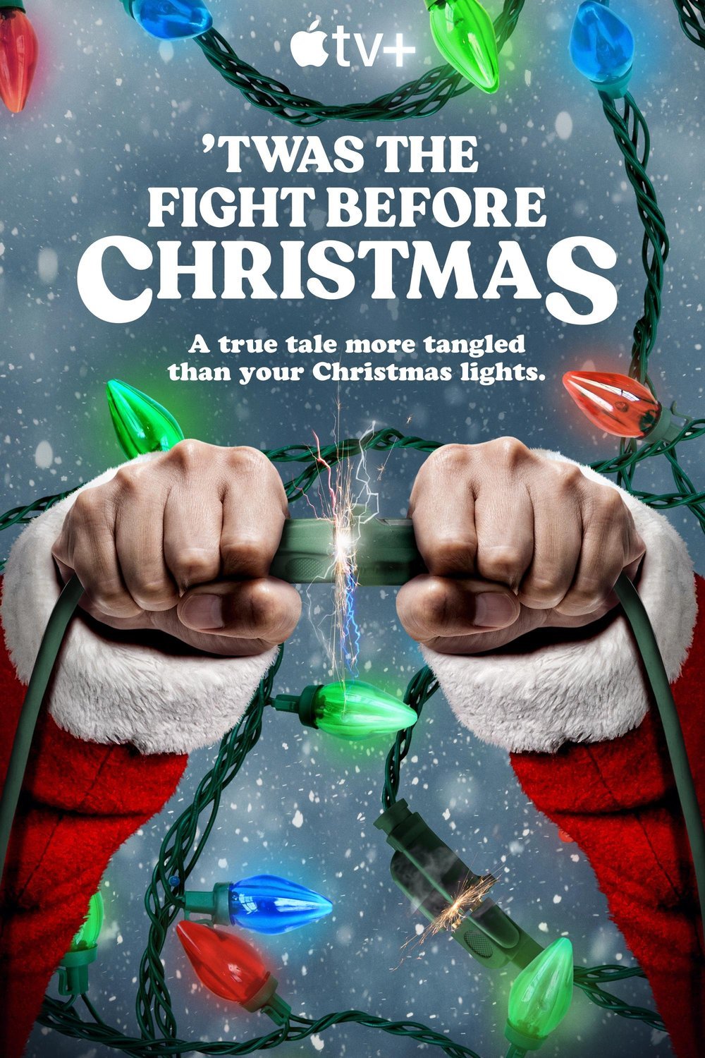 L'affiche du film 'Twas the Fight Before Christmas [2021]
