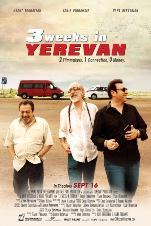 L'affiche du film 3 Weeks in Yerevan [2016]