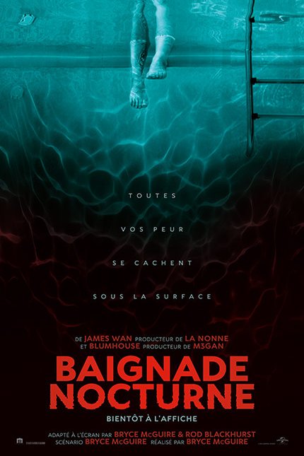 L'affiche du film Baignade nocturne [2024]