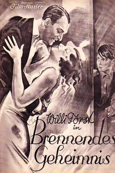 L'affiche du film Brennendes Geheimnis