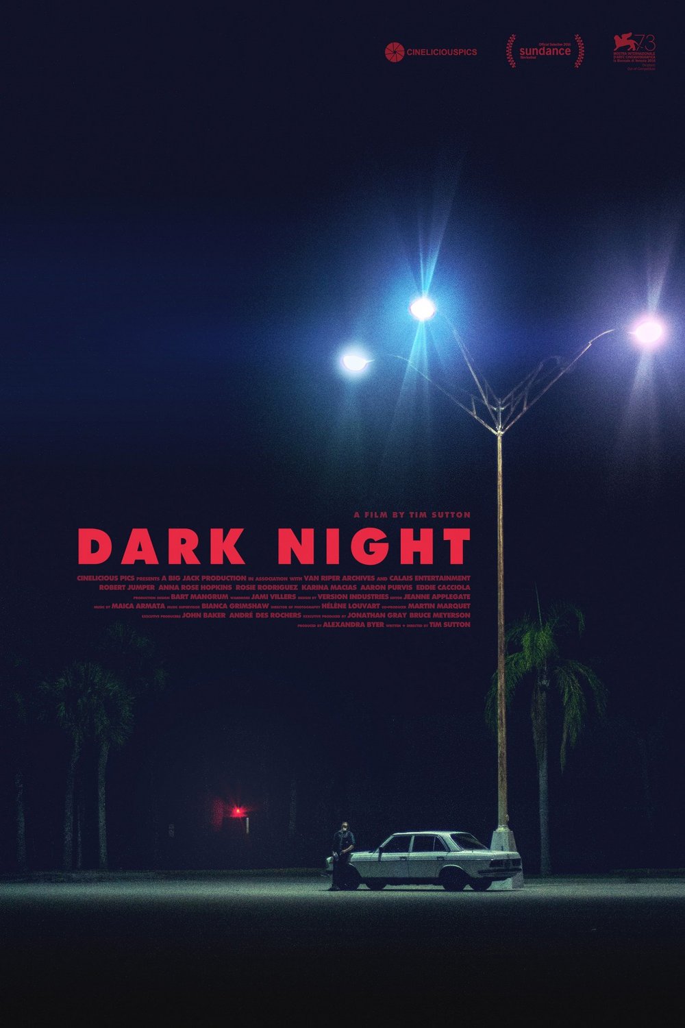 L'affiche du film Dark Night