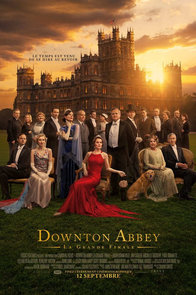 L'affiche du film Downton Abbey: La grande finale