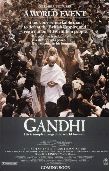 L'affiche du film Gandhi