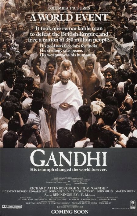 Poster of the movie Gandhi [1982]