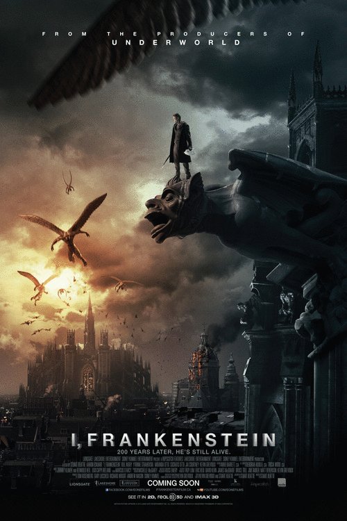 L'affiche du film I, Frankenstein [2014]
