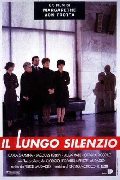 L'affiche originale du film Il lungo silenzio en italien