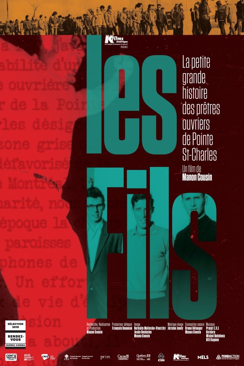 L'affiche du film Les Fils [2019]