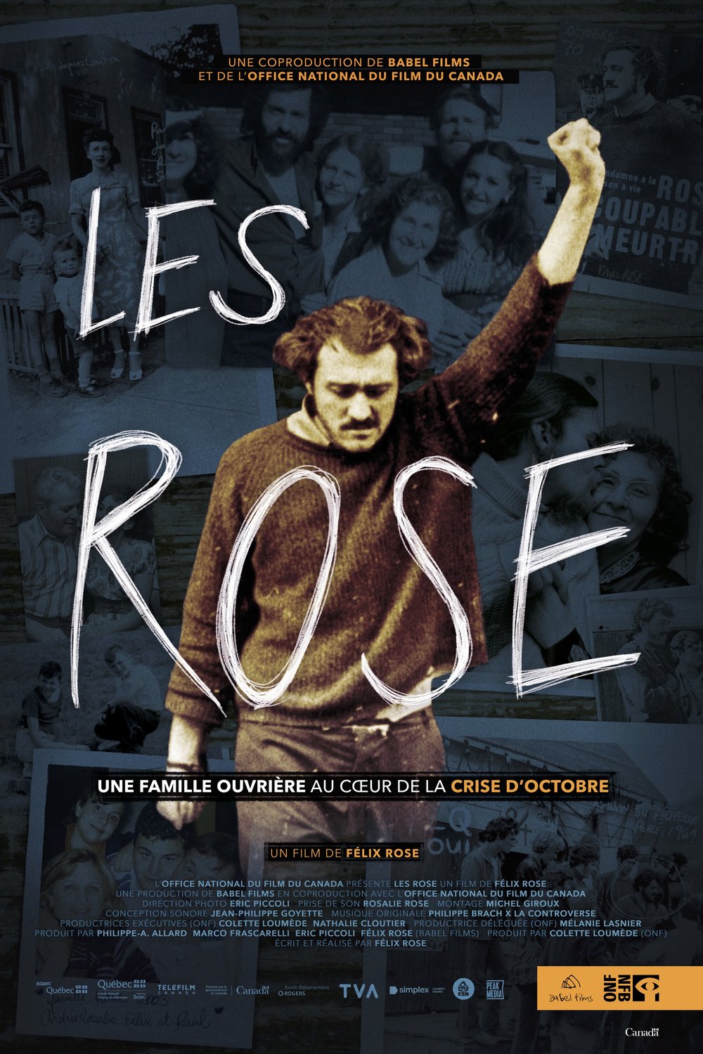 L'affiche du film Les Rose