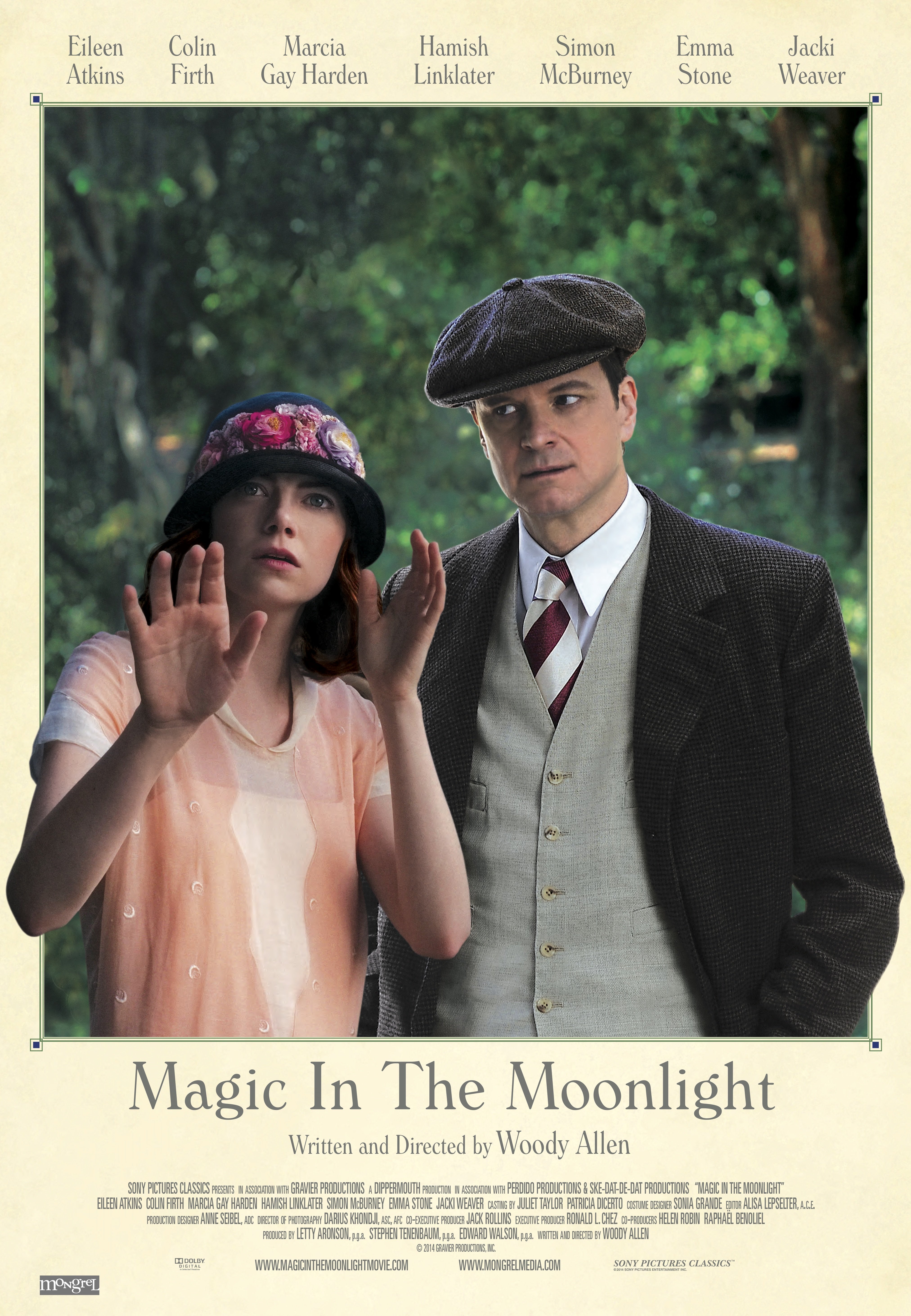 L'affiche du film Magic in the Moonlight