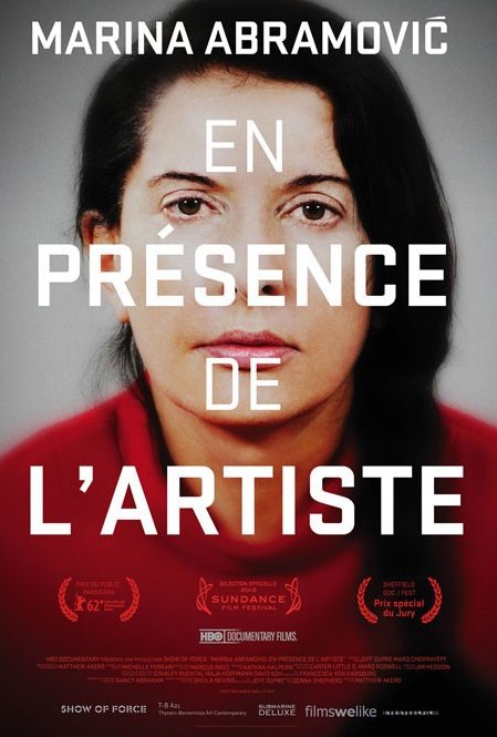 L'affiche du film Marina Abramovic: En présence de l'artiste