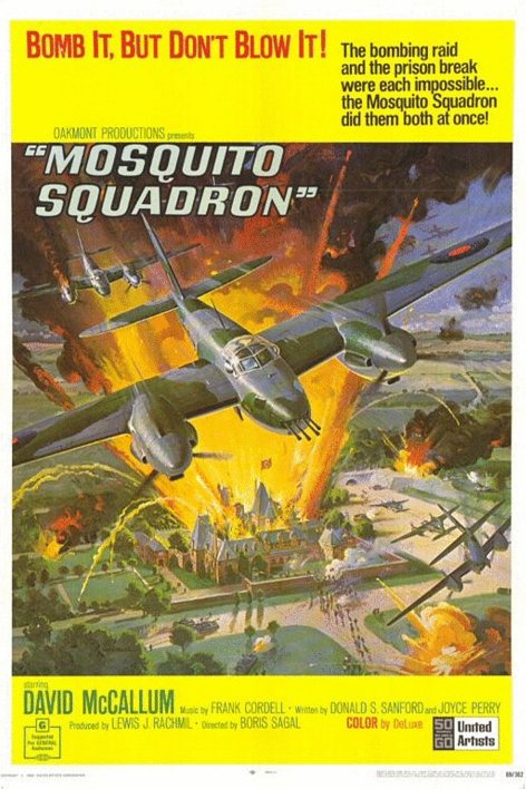L'affiche du film Mosquito Squadron