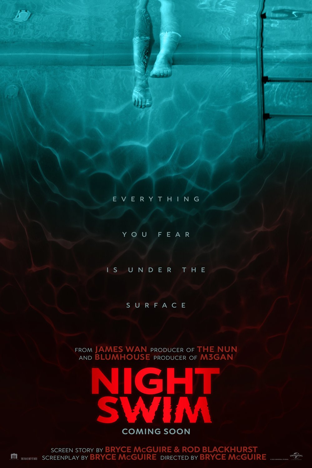 L'affiche du film Night Swim [2024]