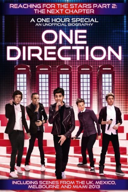 L'affiche du film One Direction: Reaching for the Stars: The Next Chapter