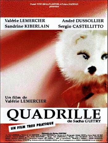 L'affiche du film Quadrille