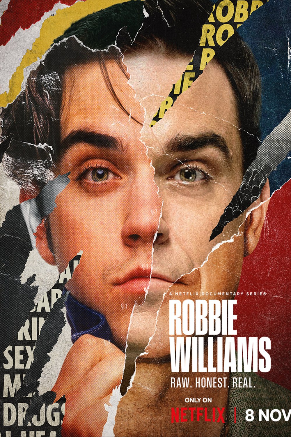 L'affiche du film Robbie Williams