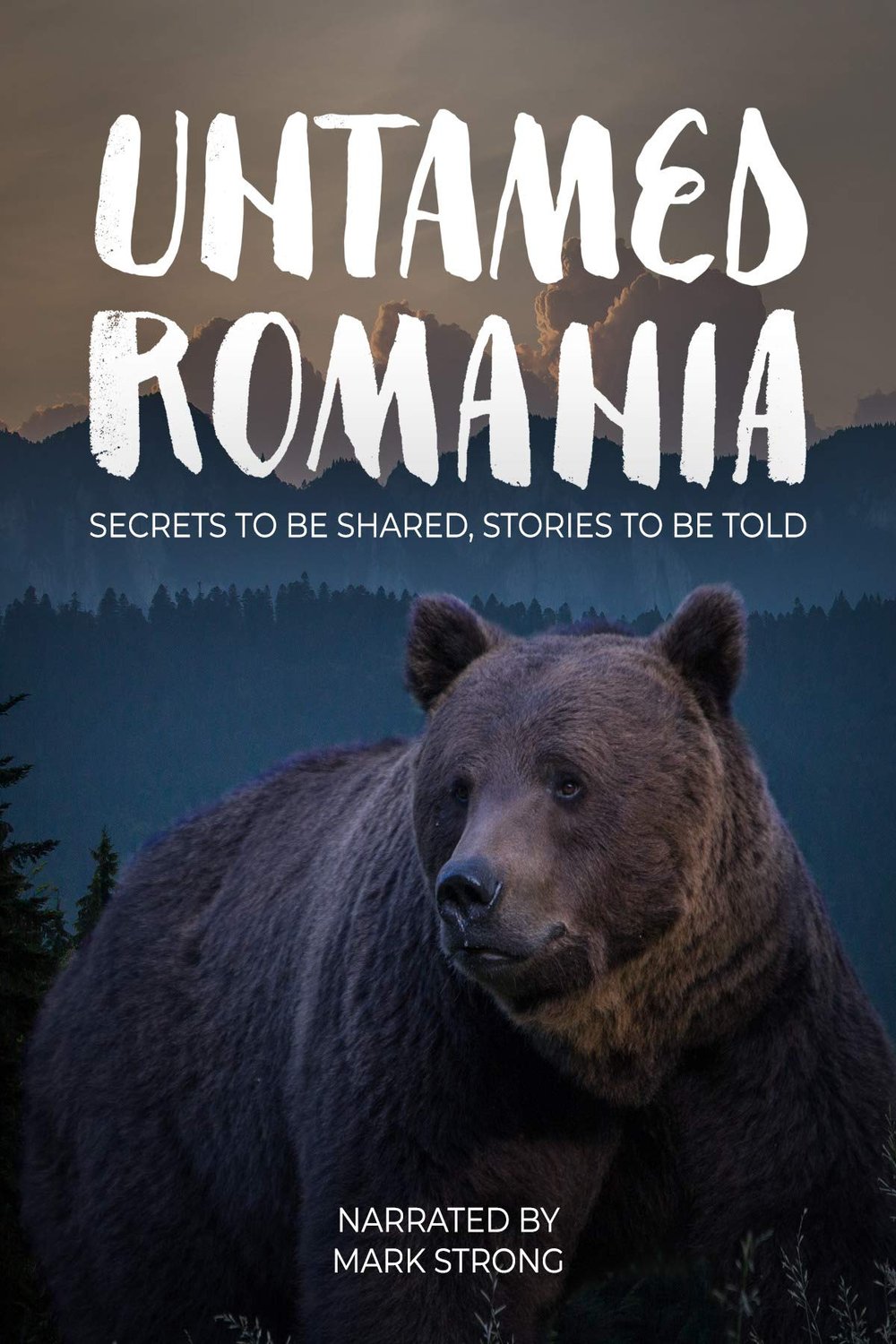 Romanian poster of the movie Untamed Romania