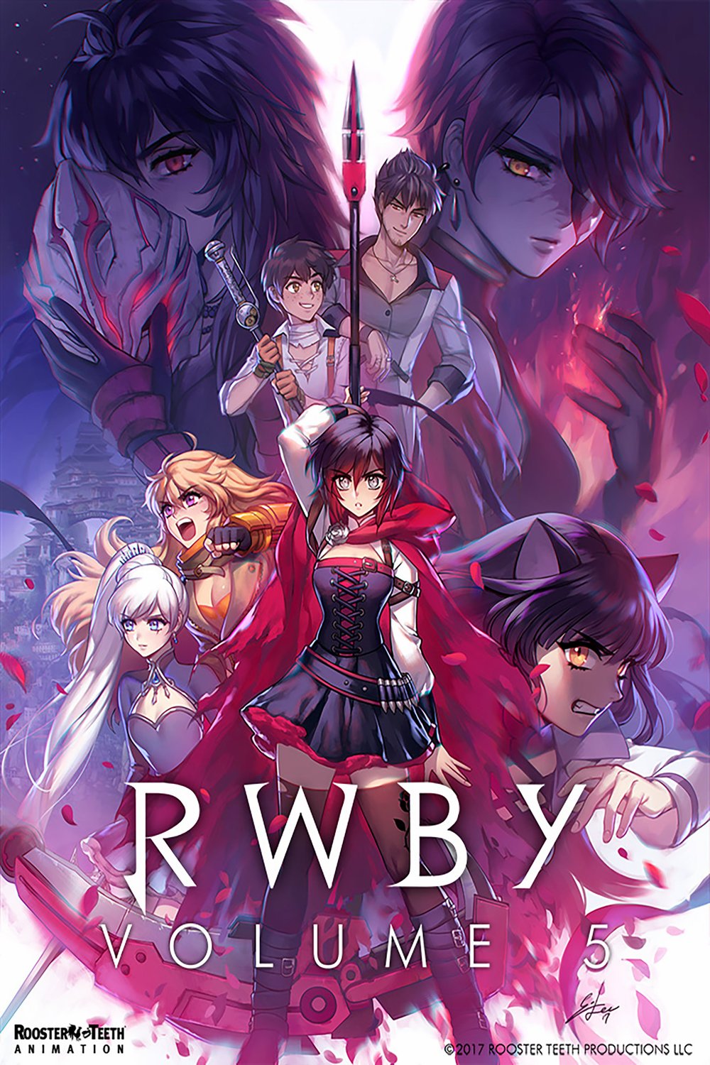 L'affiche du film RWBY: Volume 5