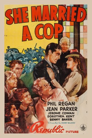 L'affiche du film She Married a Cop