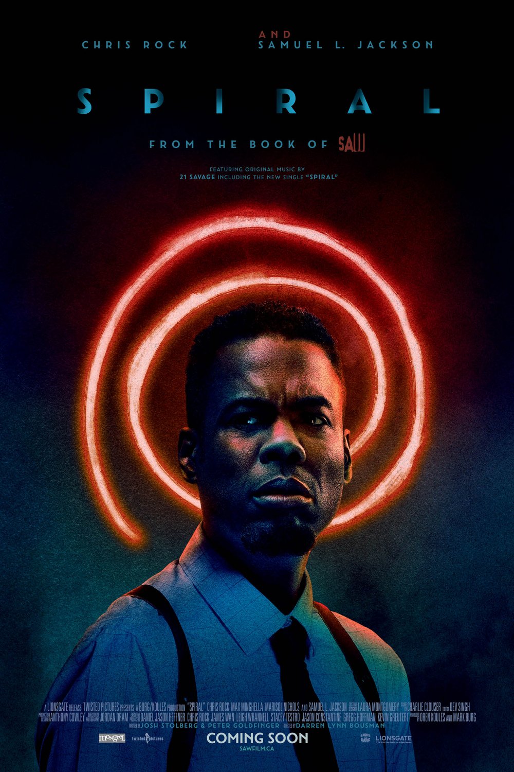 L'affiche du film Spiral: From the Book of Saw [2021]