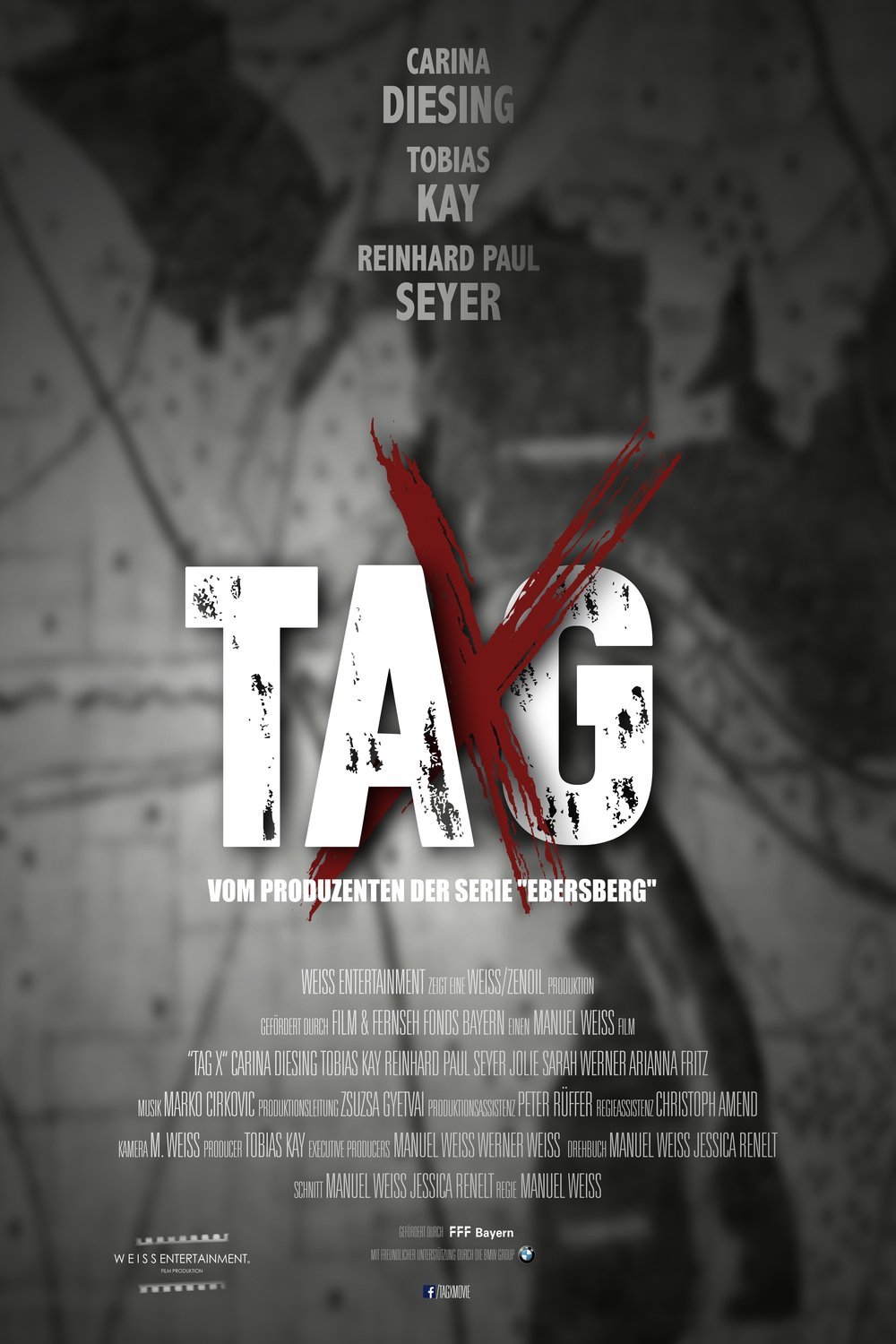 L'affiche originale du film Tag X en allemand