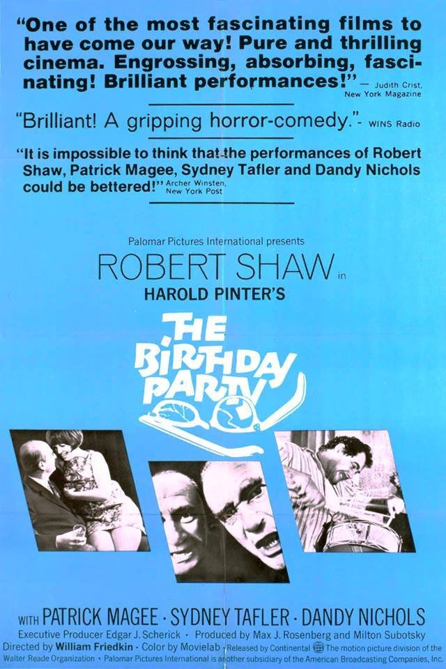 L'affiche du film The Birthday Party
