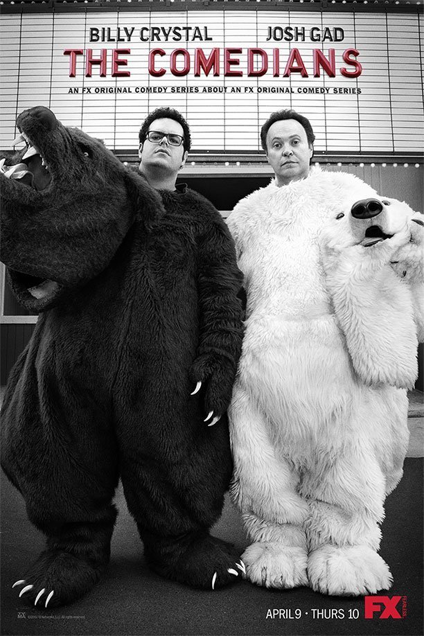 L'affiche du film The Comedians