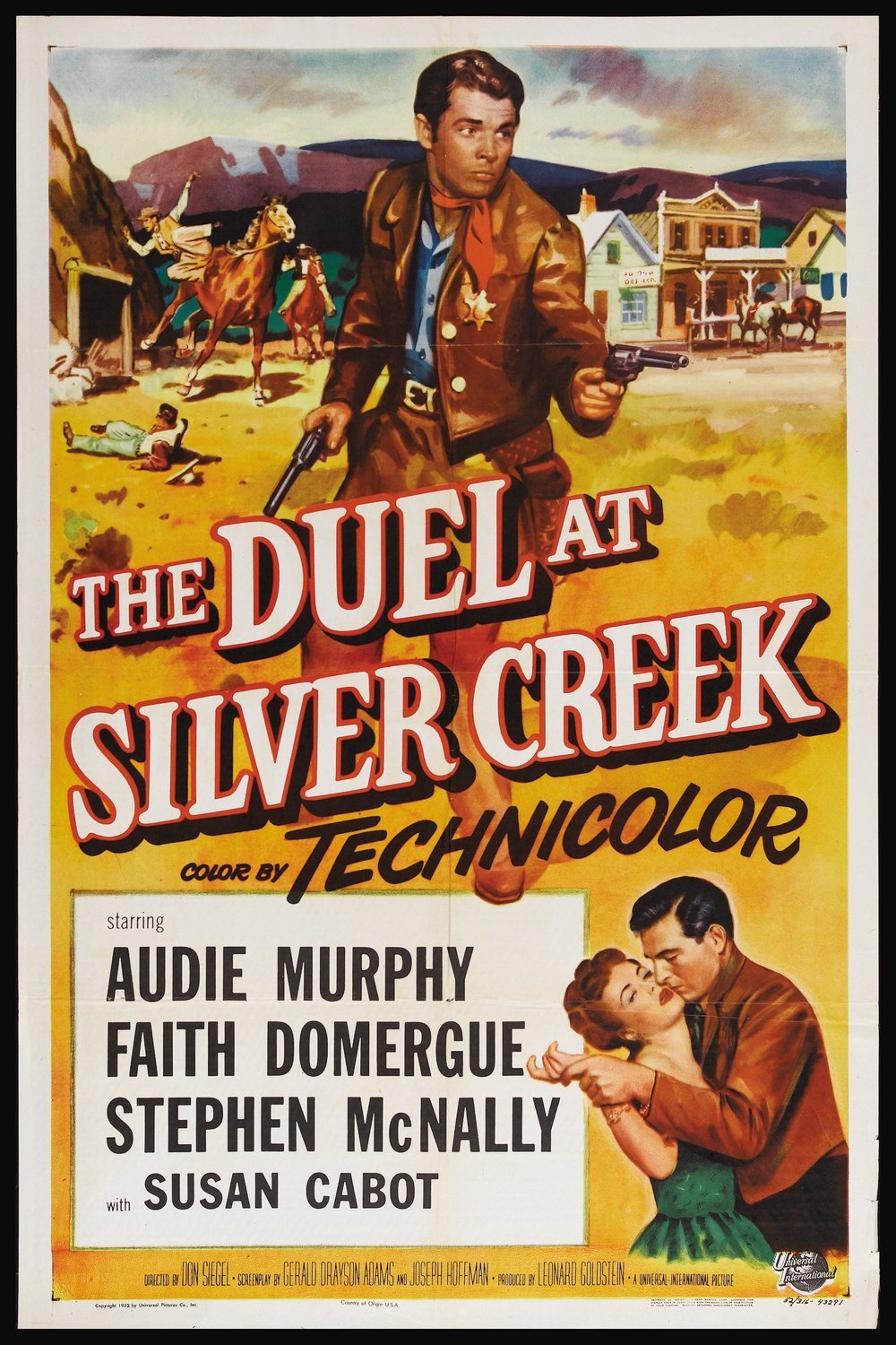 L'affiche du film The Duel at Silver Creek