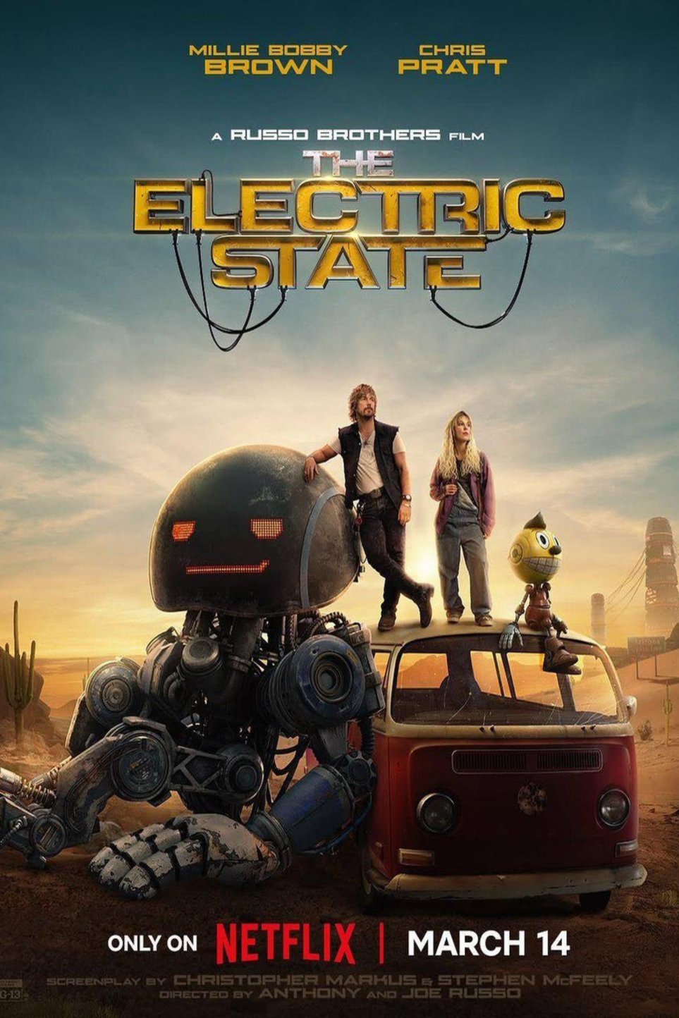 L'affiche du film The Electric State [2025]