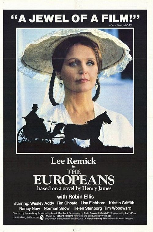 L'affiche du film The Europeans